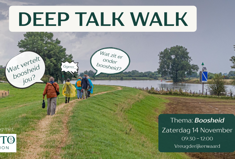 🌳 Deep Talk Walk - Thema: Boosheid