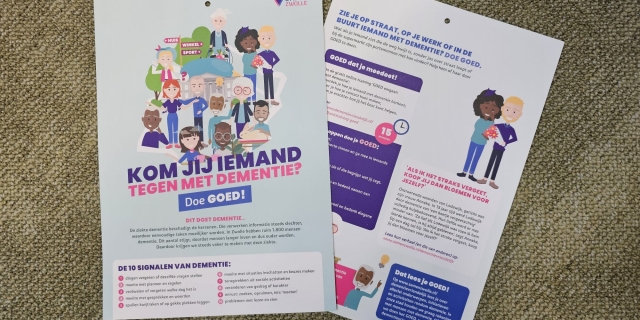 Bewaarkaart Dementievriendelijk